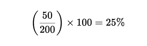 lead conversion formula example