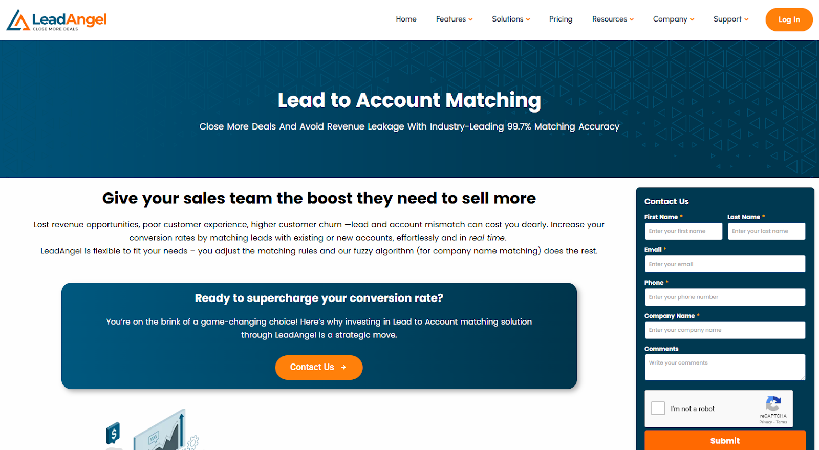 leadangel lead-to-account matching